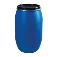 Plastic Barrel,Drum 200 Litre Hdpe Open Top Blue Plastic Drum