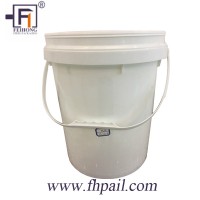 18 liter plastic buckets with tightness lid for paint and oil packing