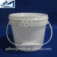 6L PP/HDPE plastic round bucket