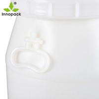 5L 10L 25L 30L 100% HDPE Food Grade White/Blue Plastic Drum Barrel with Handles